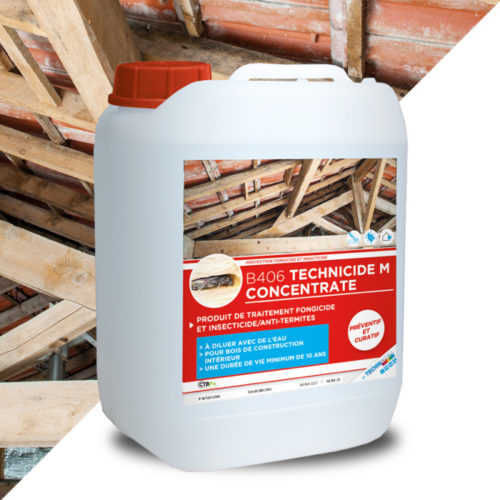 TECHNICIDE M CONCENTRATE – Produit de protection des bois, insecticide et fongicide
